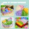 2.25 lb Multicolor Easter Grass for Baskets, Egg Hunts, and Party Decor. Recyclable.